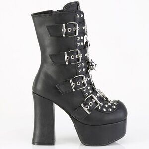 Gothic Festival High Heel Platform Ankle Boots